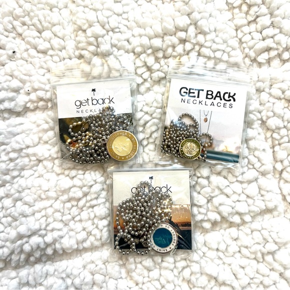 Get Back Necklaces Jewelry - 3 St. Christopher Necklaces